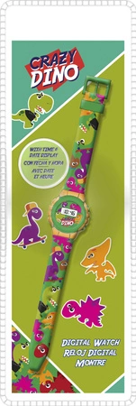 Zegarek cyfrowy KE02 Crazy Dino KL10747