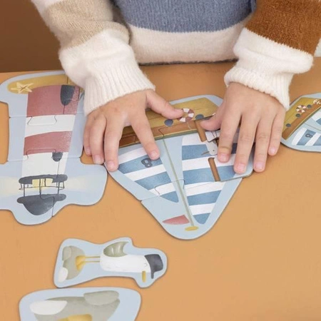 Little Dutch Puzzle 6 elementów Sailors Bay LD4761