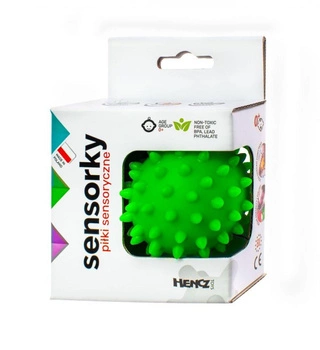 Piłeczka sensoryczna jeżyk w pudełku różne kolory