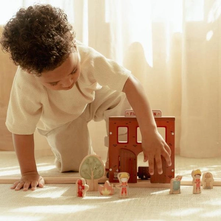 Little Dutch Drewniana remiza strażacka LD4490