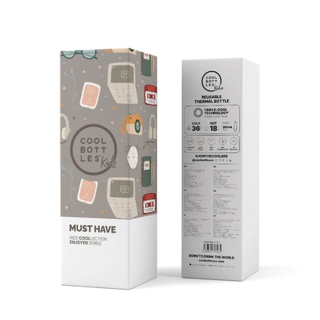 Cool Bottles Butelka termiczna Kids 260 ml Triple cool Must Have
