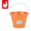 Mały ogrodnik Metalowe wiaderko pomarańczowe, Janod