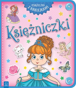 Księżniczki książeczka z naklejkami