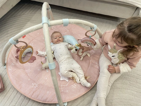 Gimnastyka/mata edukacyjna z pałąkami - Kraina Jednorożca - Tiny Love