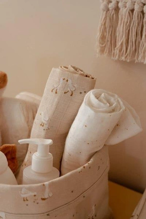 Little Dutch Chusteczki muślinowe 25x25 cm Blueberry Leaves & Sage