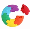 Pierwsze puzzle sensoryczne, tęczowe kółko, Jellystone Designs