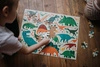 Mudpuppy Puzzle dwustronne Dinozaury 100 elementów 6+