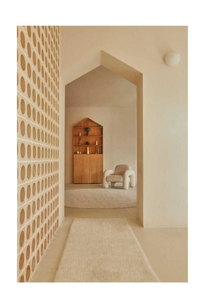 Wełniany dywan Runner Natural, 80 x 250 cm, Lorena Canals