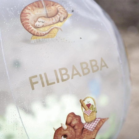 Filibabba Piłka plażowa Alfie Dino Beach Confetti