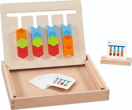 Edukacyjna tablica do sortowania 58406-Goki, zabawki drewniane