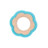 B-Gryzak drewniano-silikonowy Flower Blue