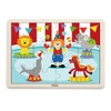 VIGA Drewniane Puzzle Cyrk 16 elementów
