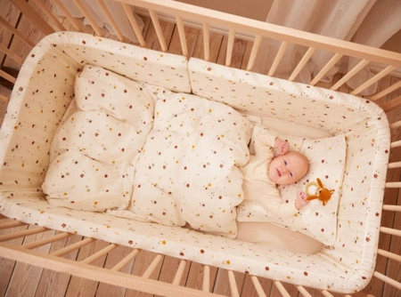 Filibabba Ochraniacz do łóżeczka Chestnuts