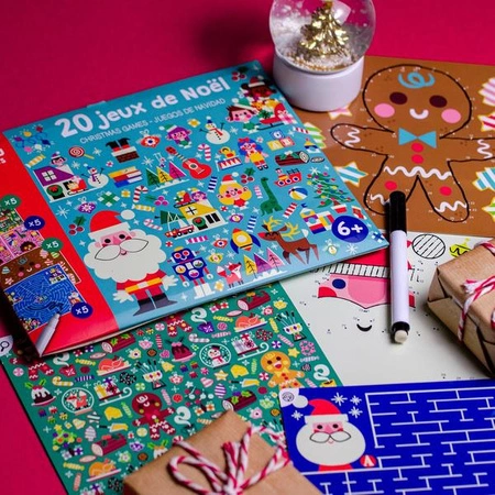 Auzou 20 gier i łamigłówek świątecznych 85567