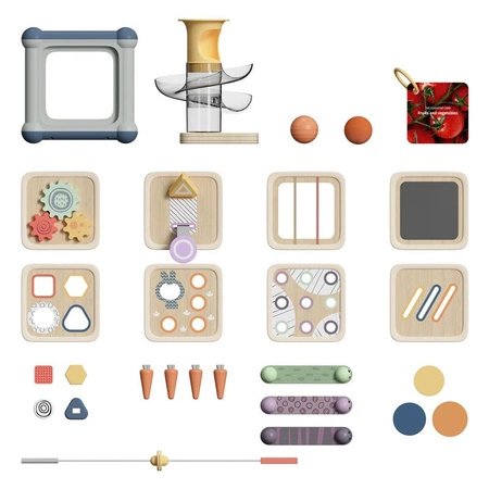 Mistrz motoryki małej Kostka edukacyjna 10w1 12 mies.+ TOPBRIGHT