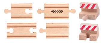 Tory i blokady kolejowe - 6 szt.