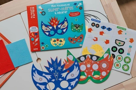 Auzou Maski do zdobienia Super bohaterowie 89299