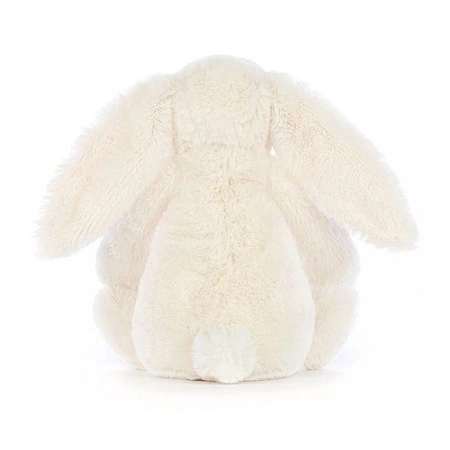 JellyCat - Króliczek Kremowy z Kwiecistymi Uszami 18 cm