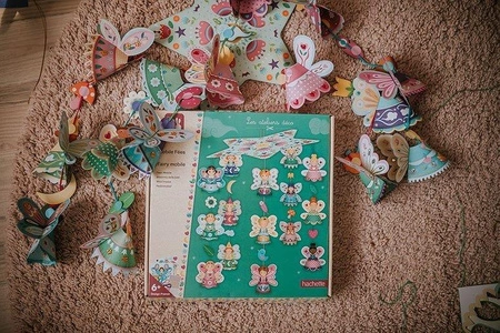 Zestaw kreatywny Girlandy z wróżkami 6+, Janod