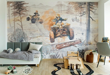 QUAD ROAD - Tapeta Z Quadami Malumi