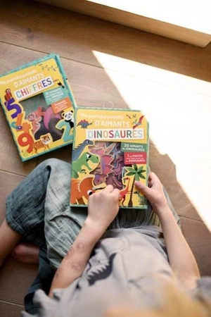 Auzou Zestaw magnesów 35 szt. Dinozaury 4+ 62513