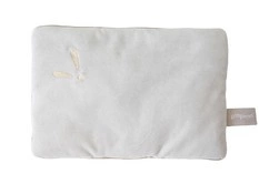 Poduszka welurowa do wózka i łóżeczka 30x20 cm piaskowa PIAPIMO