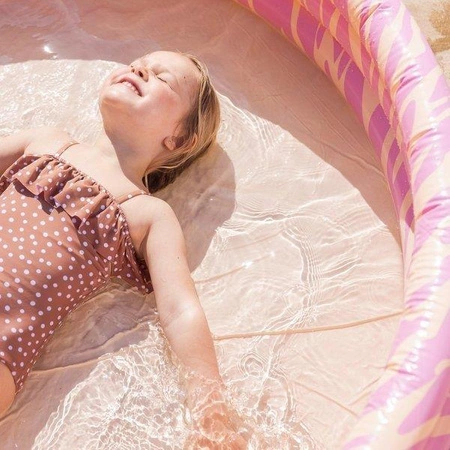 The Swim Essentials Basen kąpielowy Pastelowa Zebra 150cm 2020SE119