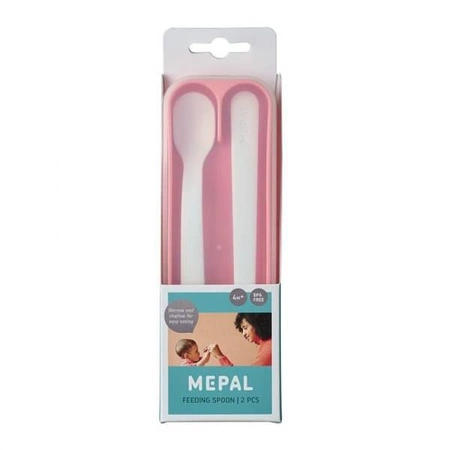 Little Dutch Zestaw 2 łyżeczek treningowych Mio Pink 108032078400