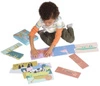 Gra memo i układanka Łapy i Pazury 160240-Manhattan Toy, zabawki rozwojowe