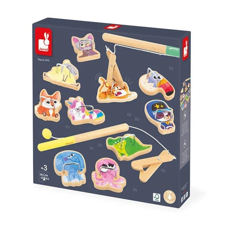 Gra Łowienie rybek Applepop 3+, Janod