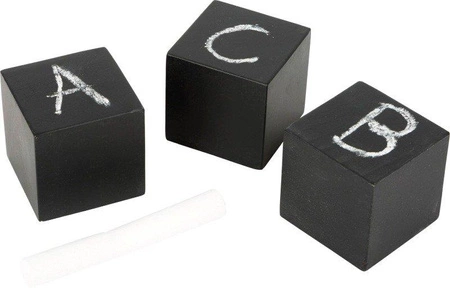 Klocki dla dzieci Tablicowe czworokąty 11194-Small Foot, zabawki konstrukcyjne