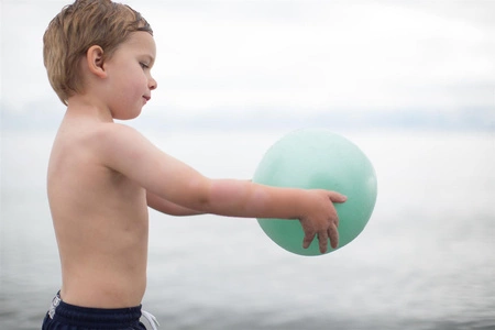 Piłka Scrunch - Ciemny Szary