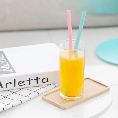 Słomka silikonowa Save The Ocean - Granatowa