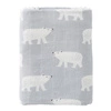 Fresk Pieluszki muślinowe zestaw 2 szt. 120 x 120 cm Miś polarny