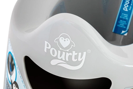 Genialny nocnik Pourty - Szary