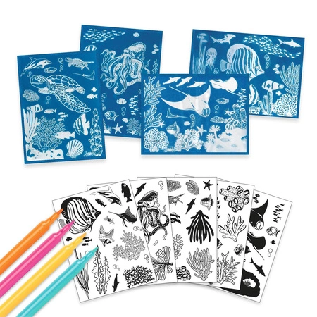 Zestaw artystyczny cyjanotypia OCEAN DJ09353