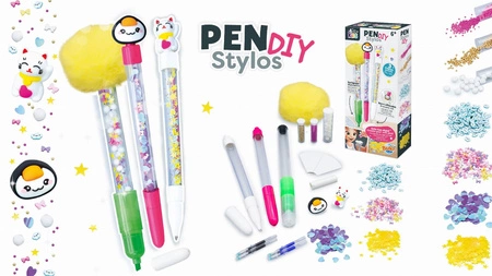 Zestaw DIY - długopisy i mazak KAWAI FK008