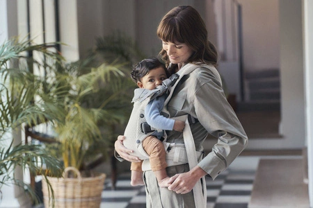 BABYBJORN - nosidełko Harmony 3D Mesh, Kremowy