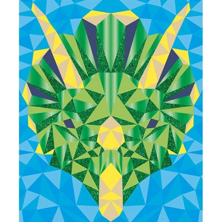 Zestaw kreatywny Mozaika Dinozaury Misterix 7+, Janod