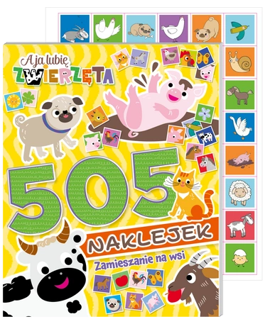 Zamieszanie na wsi. A ja lubię zwierzęta. 505 naklejek