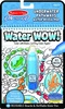 Wodna kolorowanka z labiryntami Water Wow Pod wodą 40179-Melissa & Doug, książeczki wielokrotnego użytku