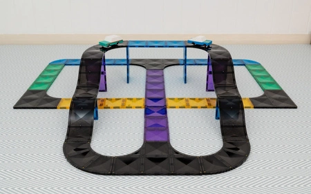 Connetix - Klocki magnetyczne Ramps & Intersections Pack - 16 el.