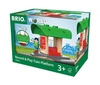 BRIO World Peron Kolejowy z Nagrywarką
