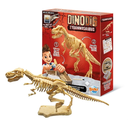 Display Mały paleontolog - 10 szt dinozaurów 445