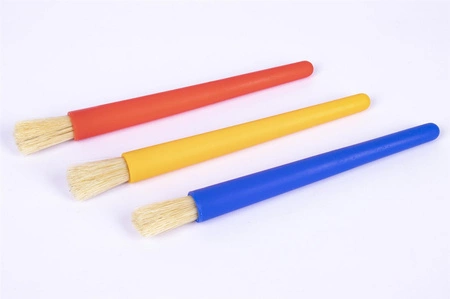 Duże pędzle z okrągłą końcówką Apli Kids - 3 szt.