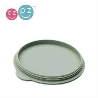 EZPZ Silikonowa miseczka z podkładką 2w1 Mini Bowl + pokrywka GRATIS pastelowa zieleń