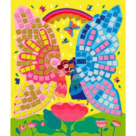 Zestaw kreatywny Mozaika Wróżki 5+, Janod (stary indeks: J07901)