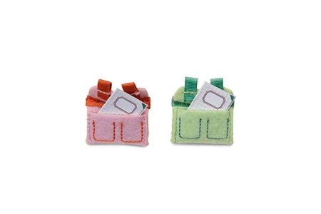 LILLIPUTIENS Drewniana rozkładana Szkoła z 3 figurkami i akcesoriami 3 lata+