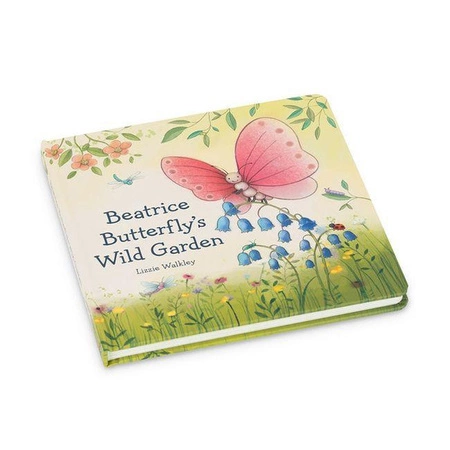 JellyCat - „Beatrice Butterfly's Wild Garden” Książeczka dla Dzieci