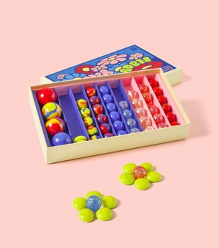 Szklane kulki KWIATOWY OGRÓD BOX-22